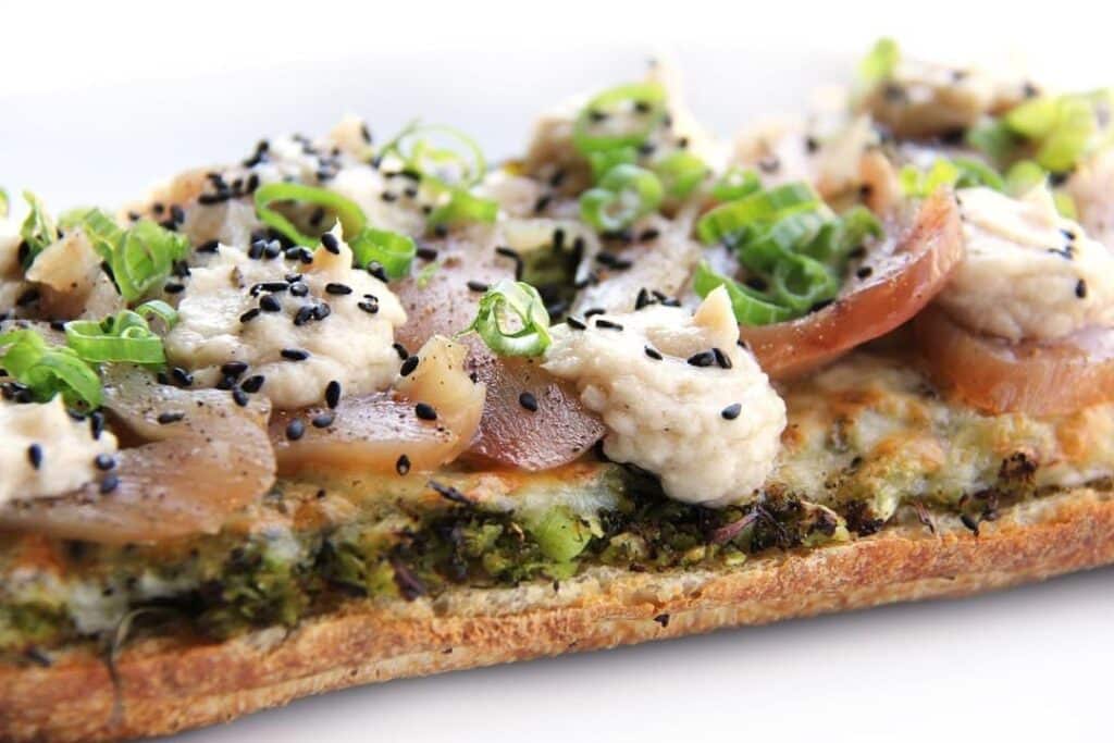 The iconic Fishhook tartine, photo credit @fishhookvic on Instagram